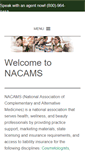 Mobile Screenshot of nacams.org